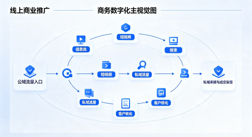 宁阳县线上商业推广怎么做？全域流量闭环搭建与低成本转化实战指南